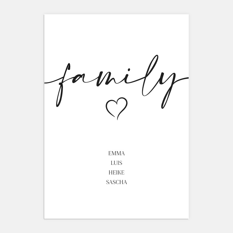 Poster "Family"